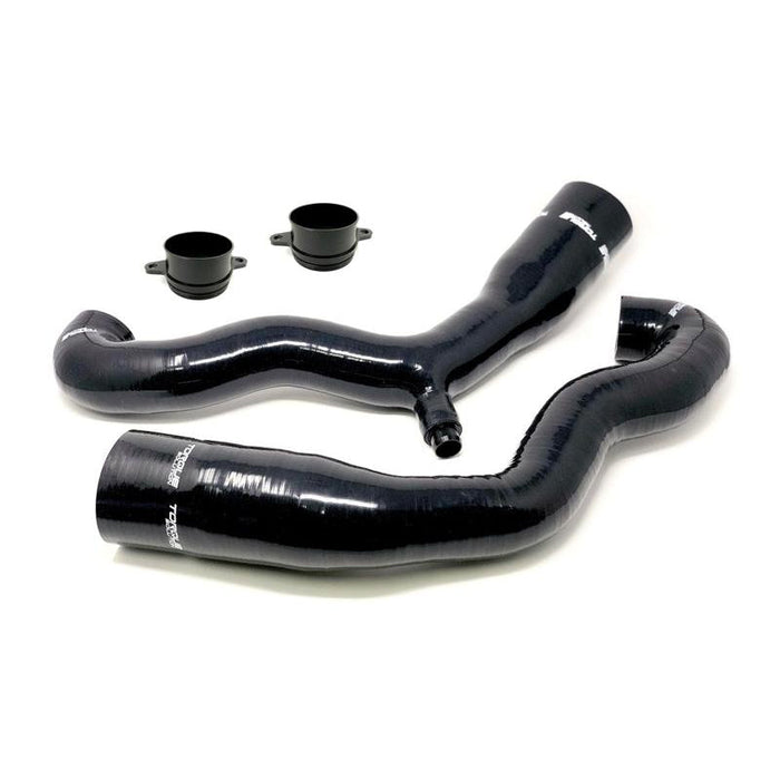 Torque Solution Turbo Inlet Hose Set: Porsche 997.1 TT / GT2