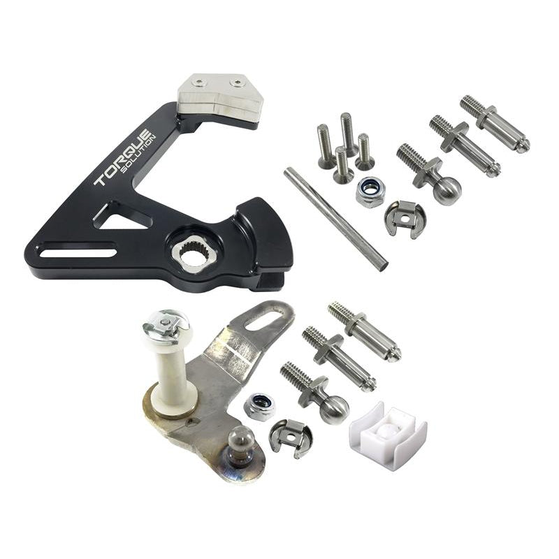 Torque Solution Billet Adjustable Short Shifter Arm w/ Stainless Lever: Volkswagen MK5 / MK6 / MK7 - Audi MK2/ MK3 / A3 / S3 / TT