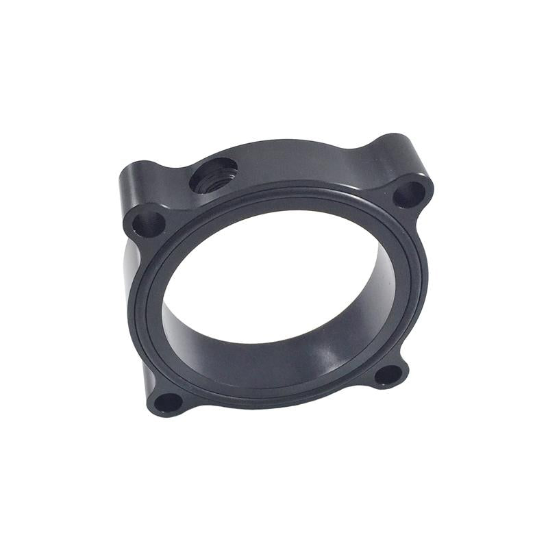 Torque Solution Throttle Body Spacer (Black): Volkswagen / Audi 2.0T FSI TSI