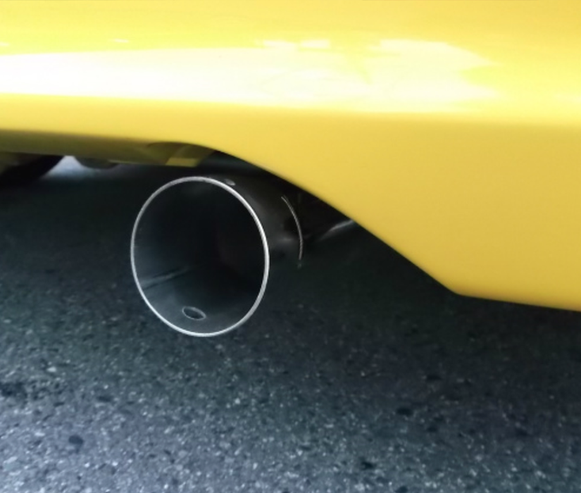 Zero Fighter Auto Custom Straight Muffler Rear - Civic Ek4