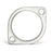 BLOX Racing 2-Bolt Exhaust Flange - 2.25", 2.5", 3.0"