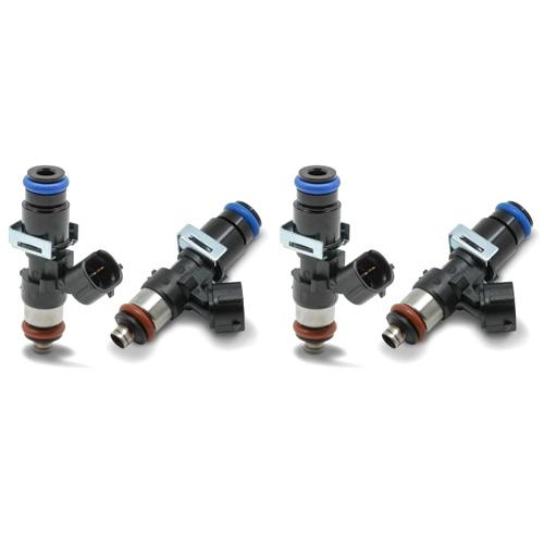 BLOX Racing Eco-FI Street Injectors 38 MM W/1/2" Adapter - Honda K Series (SET OF 4)