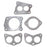 BLOX Racing MLS Exhaust Gasket Set - 6 Layers - 2015+ Subaru WRX FA20