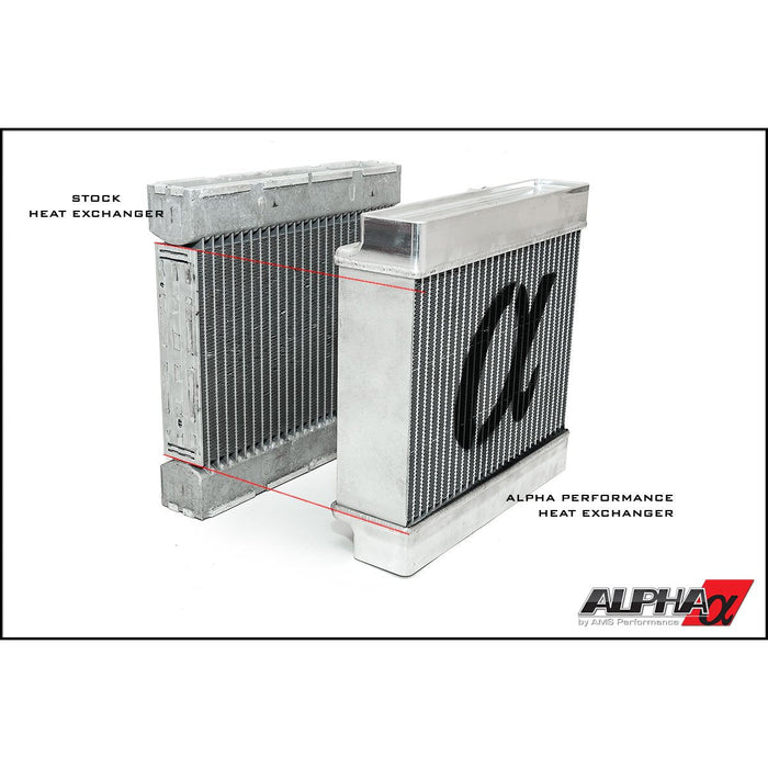 AMS Alpha Performance Mercedes-Benz M157 / M278 / M133 Auxiliary Heat Exchanger Upgrade