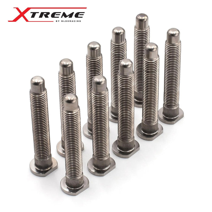 BLOX Racing Xtreme Honda Titanium Wheel Studs