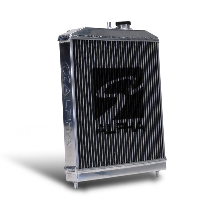 Eg Radiator Skunk2 Alpha Alloy Radiator - EG/Ek Half Size — Moonlight Racing