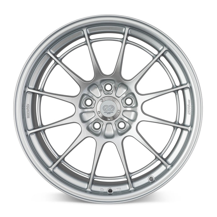 Enkei NT03+M 18x8 5x100 35mm Offset 72.6mm Bore Silver Wheel SRT-4