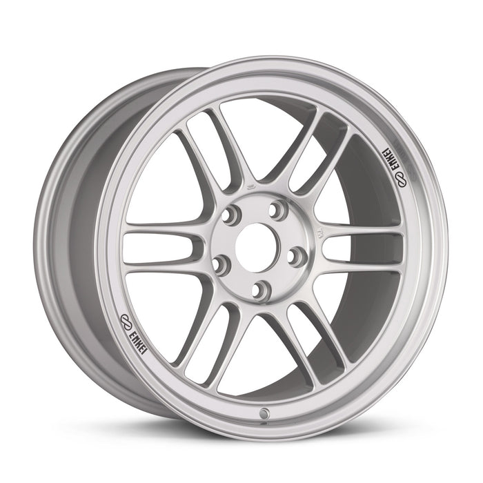 Enkei RPF1 18x8.5 5x114.3 40mm Offset 73mm Bore Silver Wheel G35/350z